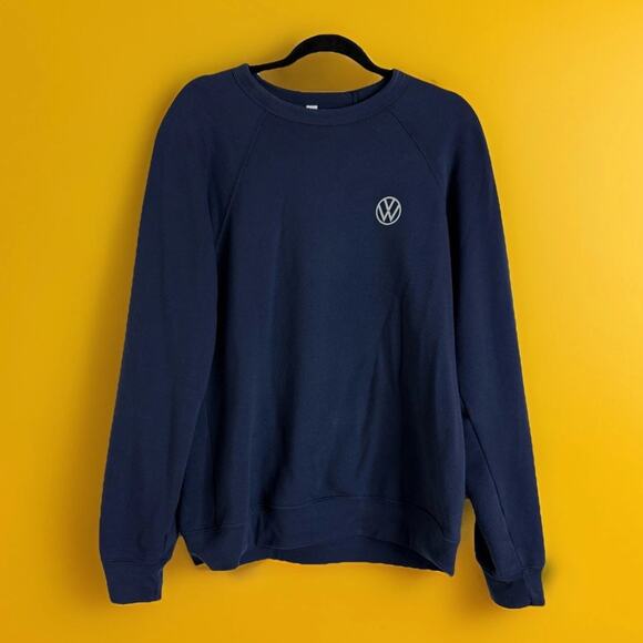 Bella Canvas Tops - VW Volkswagen Sweatshirt – Unisex Size M – Employee Issued – Blue